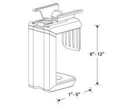 CPU200 - One-Touch Swivel-Slider CPU Holder -Cheap Ugoburo Store 200 specs v2 01