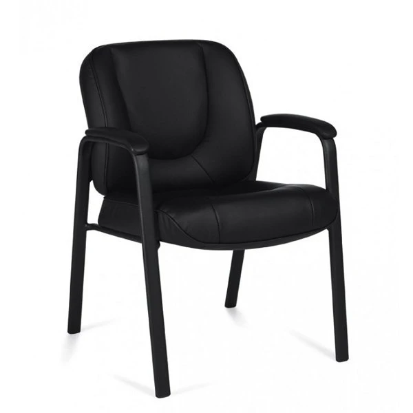 Guest Chair in Black Leather - OTG3915 Guest Chair In Black Leather - OTG3915 -Cheap Ugoburo Store 2331