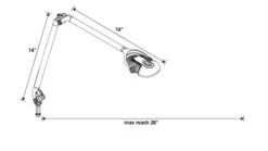 Element 790 - Desktop Clamp Task Light 6 Element 790 - Desktop Clamp Task Light -Cheap Ugoburo Store 790 specs v2 01 1 1