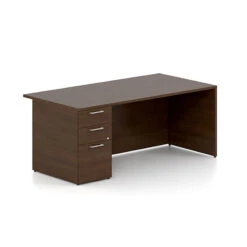 Concept 300 31NE-EDSP Executive Desk With Single BBF Pedestal