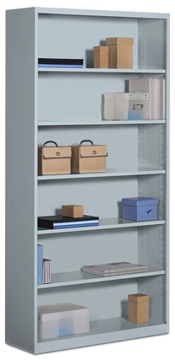 Fileworks Open Metal Bookcase Storage 93BC-3672