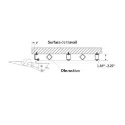Workrite Bench Mount Kit - BMK-2-B -Cheap Ugoburo Store benchspectfr