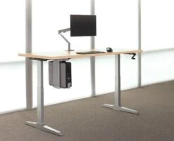 Manual Crank Height Adjustable Desk - Sierra SCFHXL