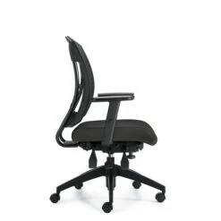 Global Ibex MVL2803 - Ergonomic Office Mesh Chair -Cheap Ugoburo Store dbe otg2803 bl27 side