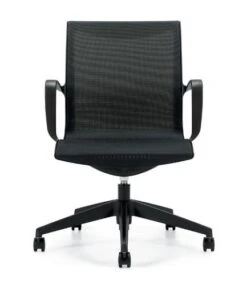Design Office Conference Chair - Solar -Cheap Ugoburo Store dbe solarblk 10 front