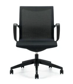 Design Office Conference Chair - Solar -Cheap Ugoburo Store dbe solarblk 10 front 3