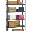 BSS6 Metal Industrial Shelving Unit With Six Shelves -Cheap Ugoburo Store df bss61272 chr reg 1