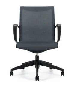 Design Office Conference Chair - Solar -Cheap Ugoburo Store df solar gry 10 front 3