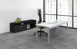 E5 Office Desk With Storage - E5K7