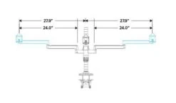 M/Flex M2.1 - 6-Screen Multi-Monitor Arm 4 M/Flex M2.1 - 6-Screen Multi-Monitor Arm -Cheap Ugoburo Store mflex specbg 01