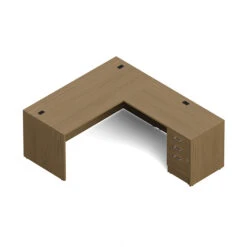 L-Shaped Office Desk - Newland Ionic NLP108