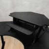 Workrite Solace - Corner Desk Sit-Stand Converter -Cheap Ugoburo Store solace desktop corner