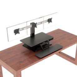 Solace - Electric Sit To Stand Desk Converter -Cheap Ugoburo Store solace electric triple small