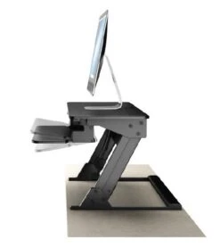 Workrite Solace - Sit Stand Desk Converter -Cheap Ugoburo Store standupx1ajustement2