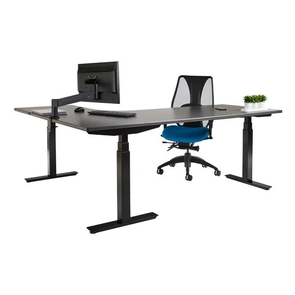 UpCentric UP3L - L-Shape Standing Desk UpCentric UP3L - L-Shape Standing Desk -Cheap Ugoburo Store upcentric up3l black