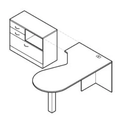 ZIRA - ZL-25 -Desk Suite 9 ZIRA - ZL-25 -Desk Suite -Cheap Ugoburo Store zl 25 axo 3d 5