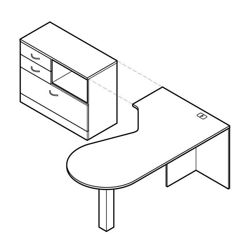 ZIRA - ZL-25 -Desk Suite ZIRA - ZL-25 -Desk Suite -Cheap Ugoburo Store zl